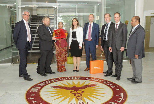 DUTCH HEALTHCARE OFFICIALS VISIT GULF MEDICAL UNIVERSITY 1